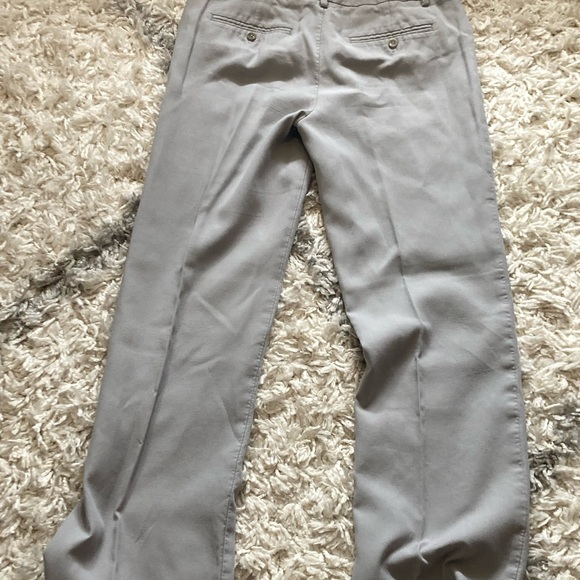 Dark Academia Grey Baggy Trousers - Picture 2 of 4
